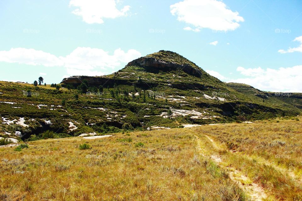 mountain, fouriesburg south africa