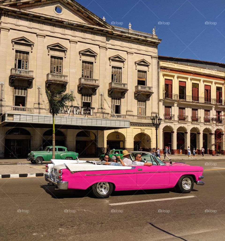 Riding in style Summer time Havana
