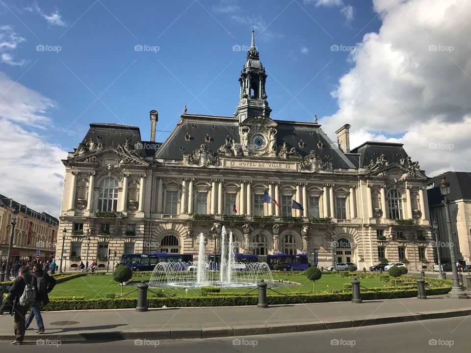 Hotel de Ville, Tours, France