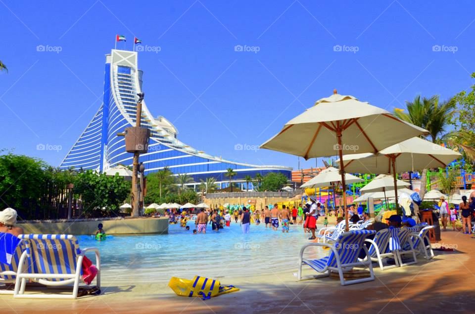 Dubai, wild wadi park