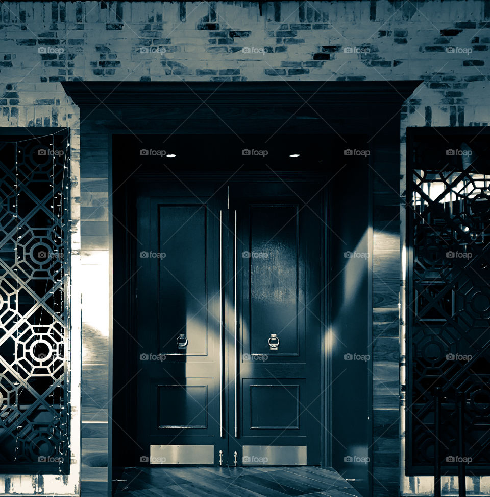 One door open this one is closed