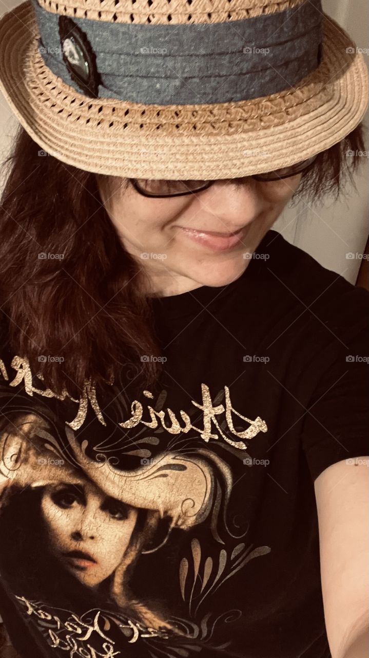 The artist sometimes becomes the “art”. The creative mind uses whatever’s at hand. 