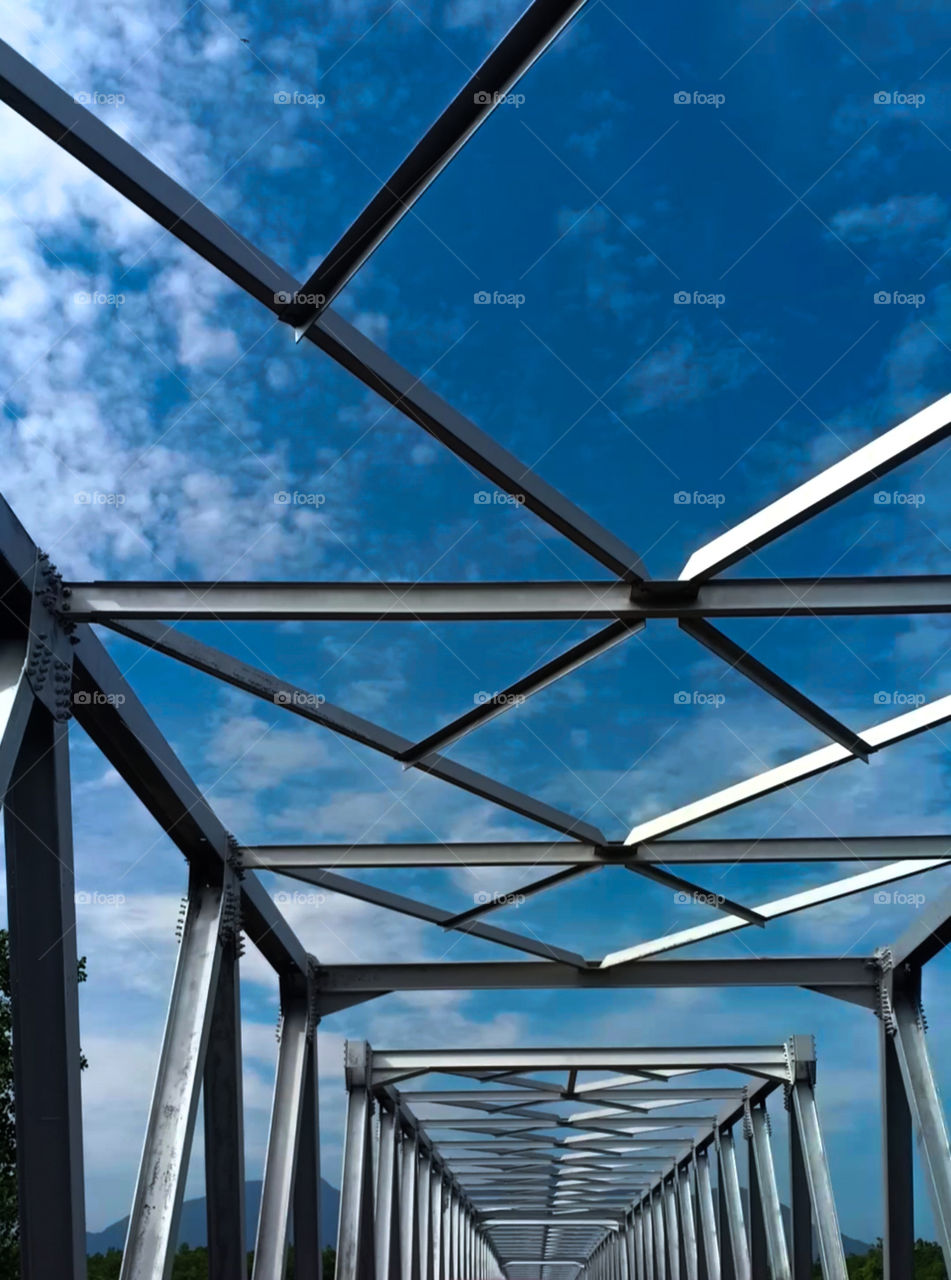 This journey with the blue sky!