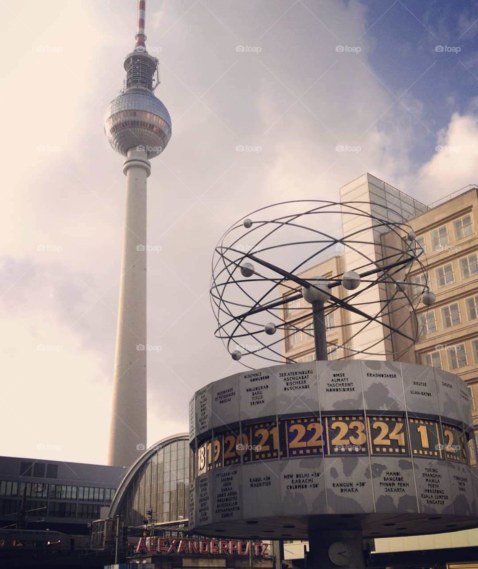 Alexanderplatz, Berlin. TV Tower