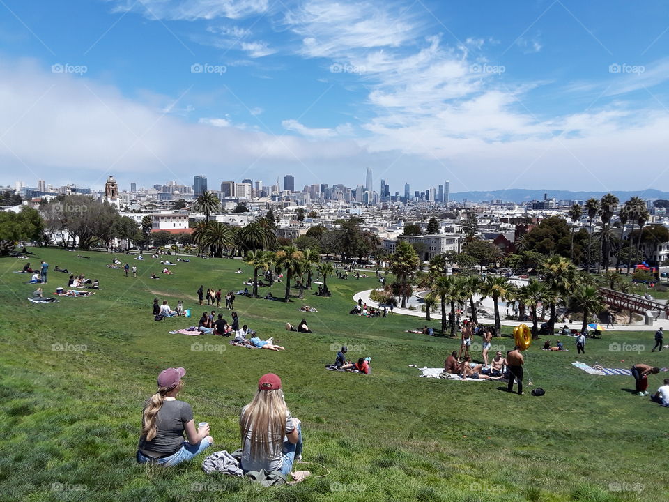 Dolores Park San Francisco California