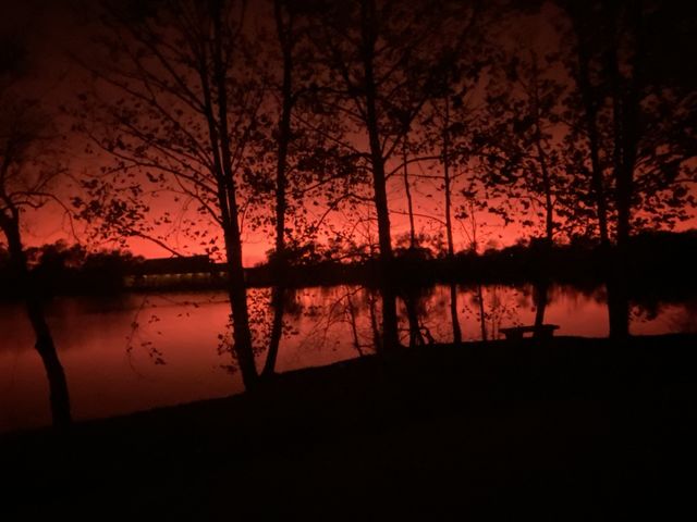 Twilight is leaving us for the evening. Night is closing in with Reflections fading with the Night Sky Appearing. 