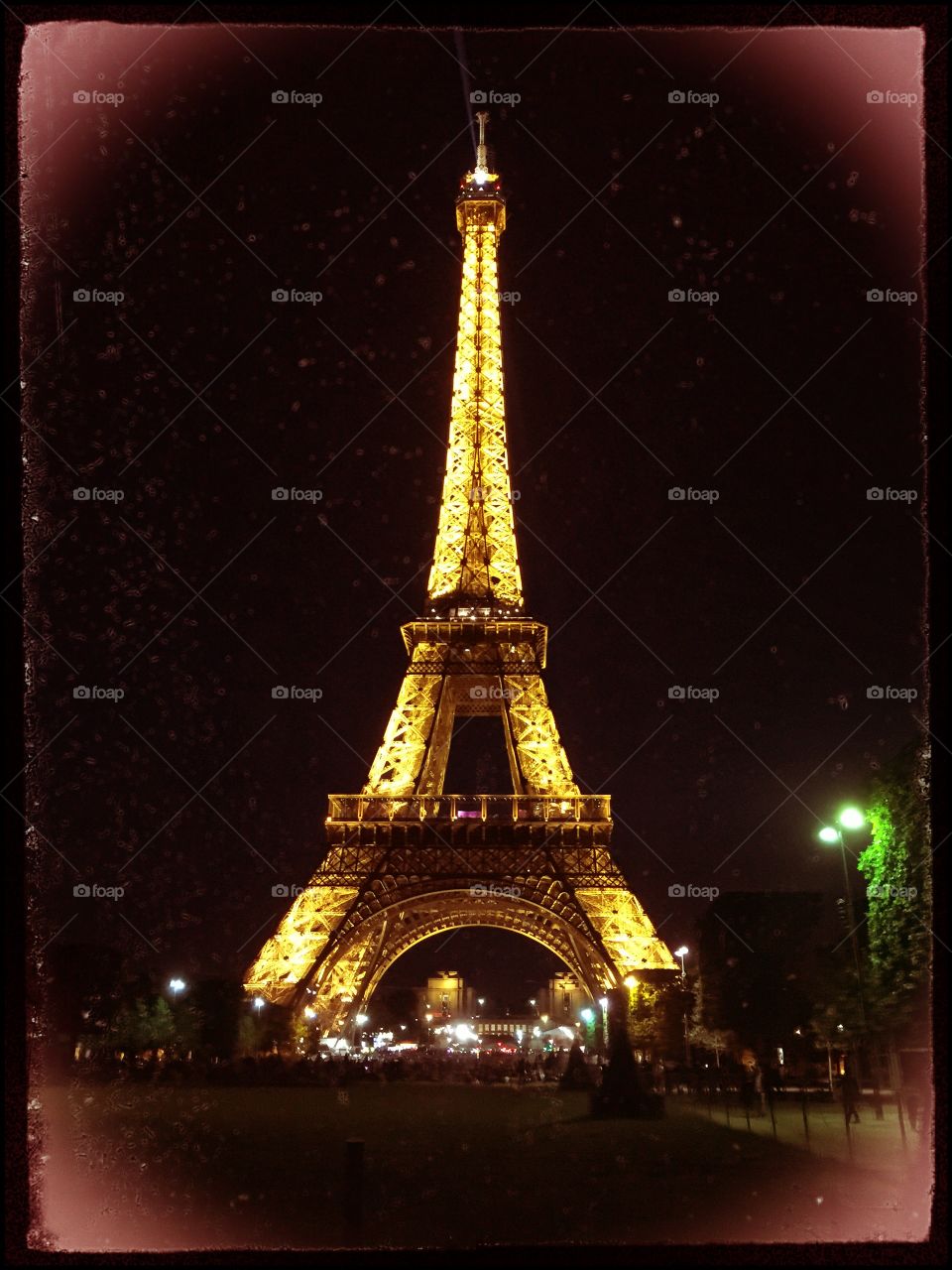 Eiffel night