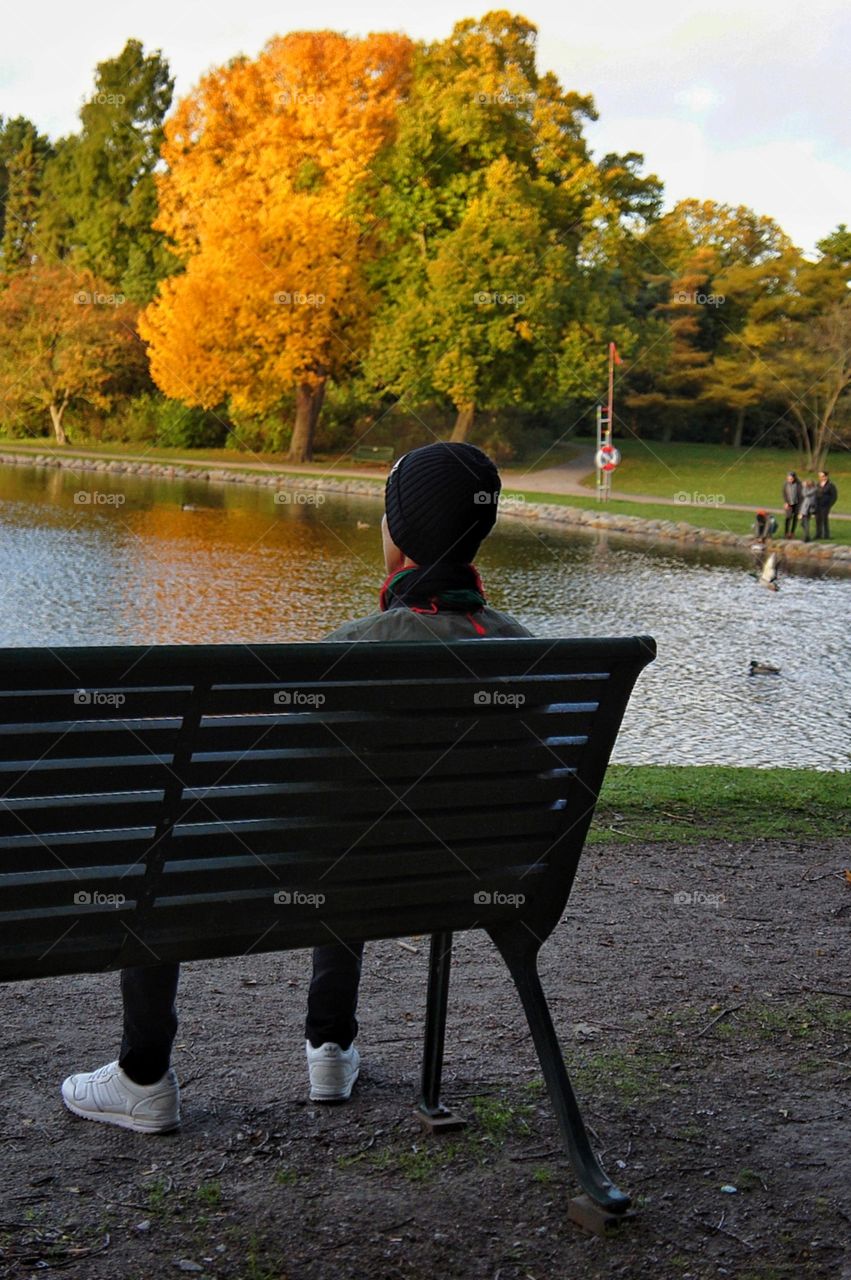 Outdoors, Tree, People, Park, Bench