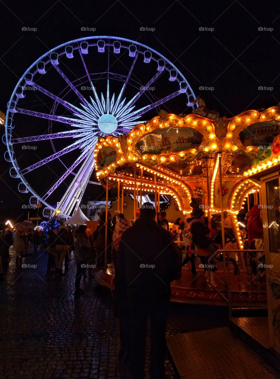 Festival, People, Carnival, Light, Evening