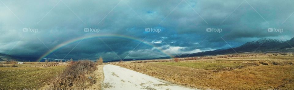 Full Rainbow Panorama