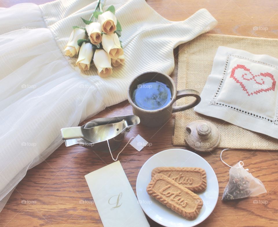 Tea And Biscoff Lotus Cookies