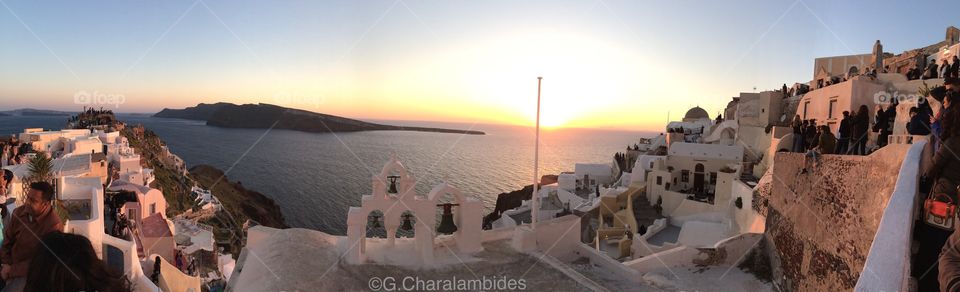 Santorini island, Hellas