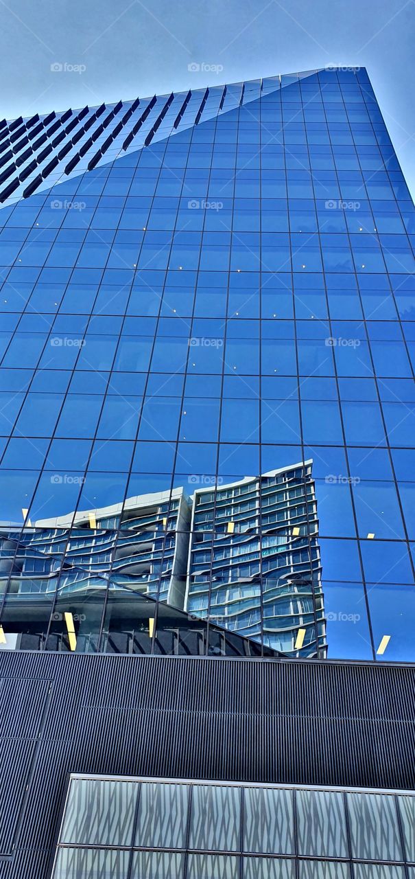 Brisbane city reflection