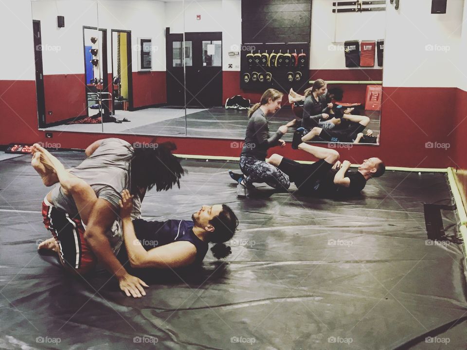 Learning to fight on the ground is a humbling process. 