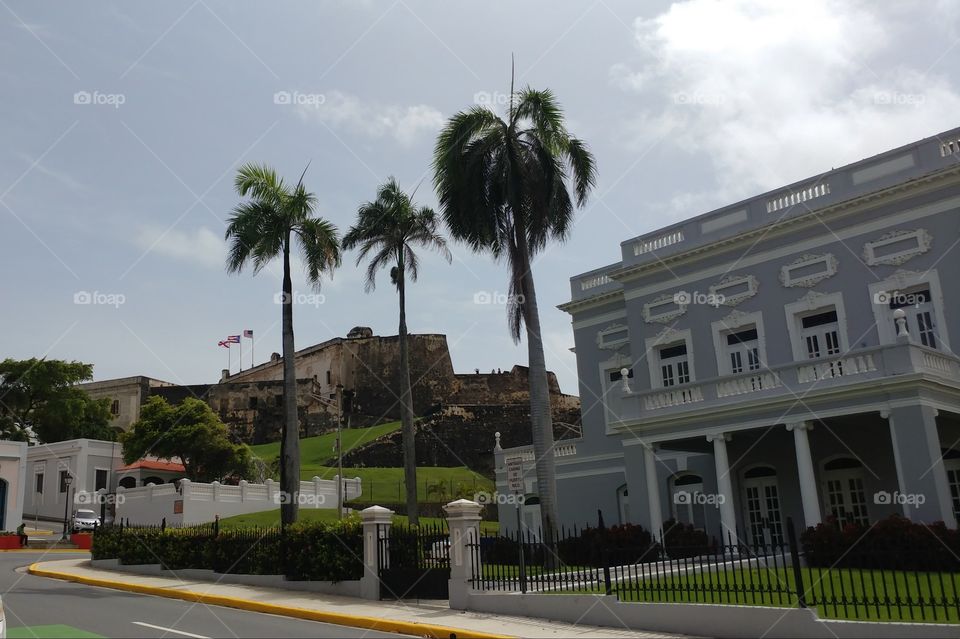 Old San Juan, Puerto Rico before Hurricane Maria
