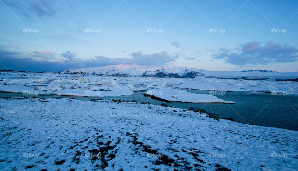 Sunrise Iceland