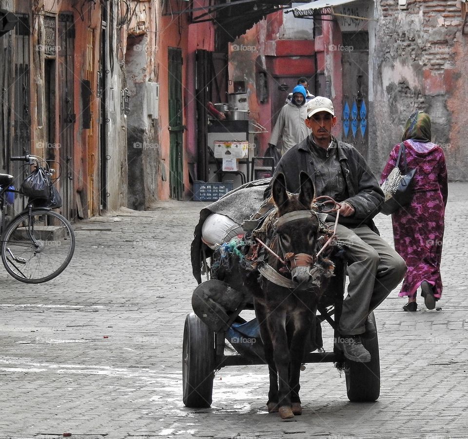 Street life in Marrakech