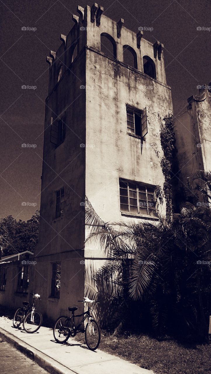 Creepy Old Church on the Bayou. St. George Tarpon Springs Fl