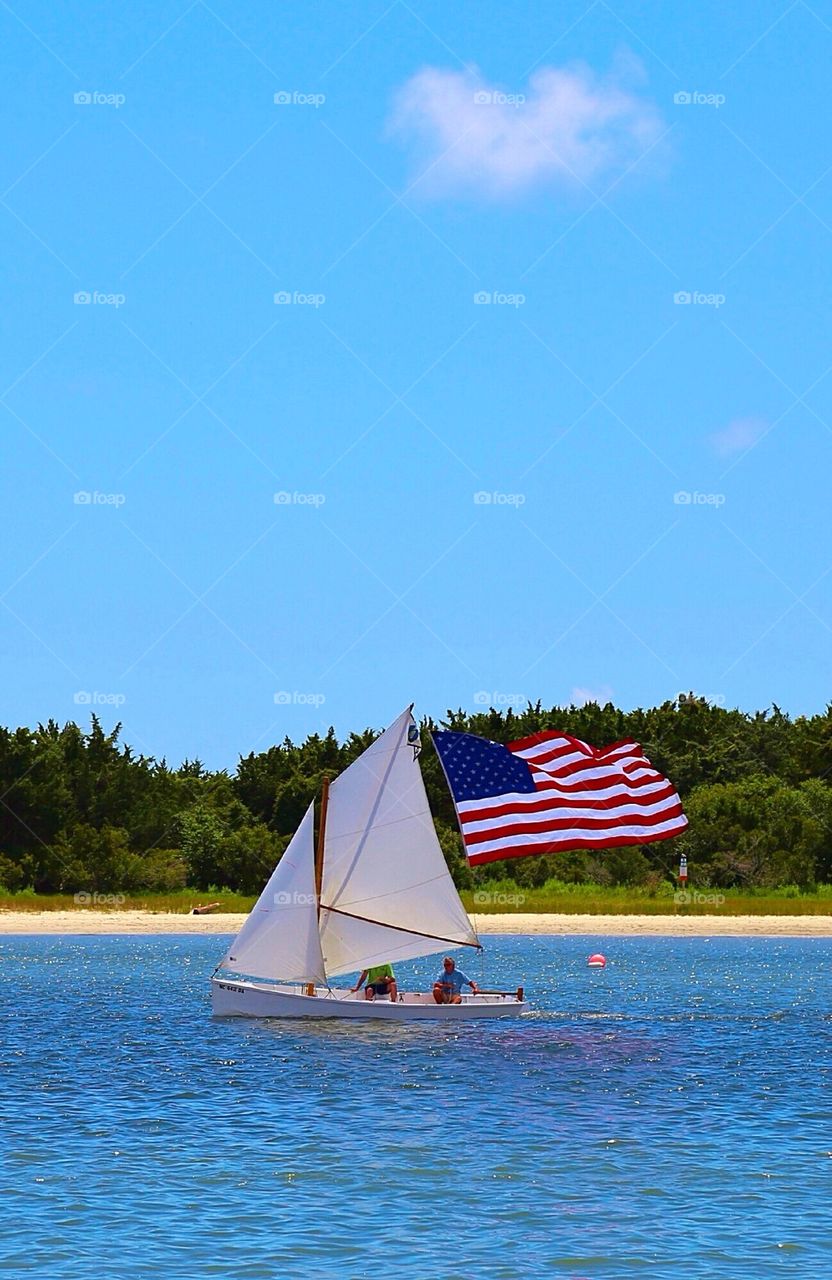 Patriotic Sail