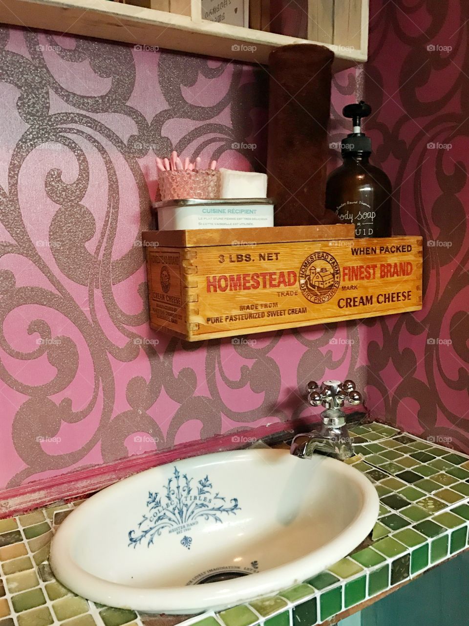 Washroom of a nice atmosphere