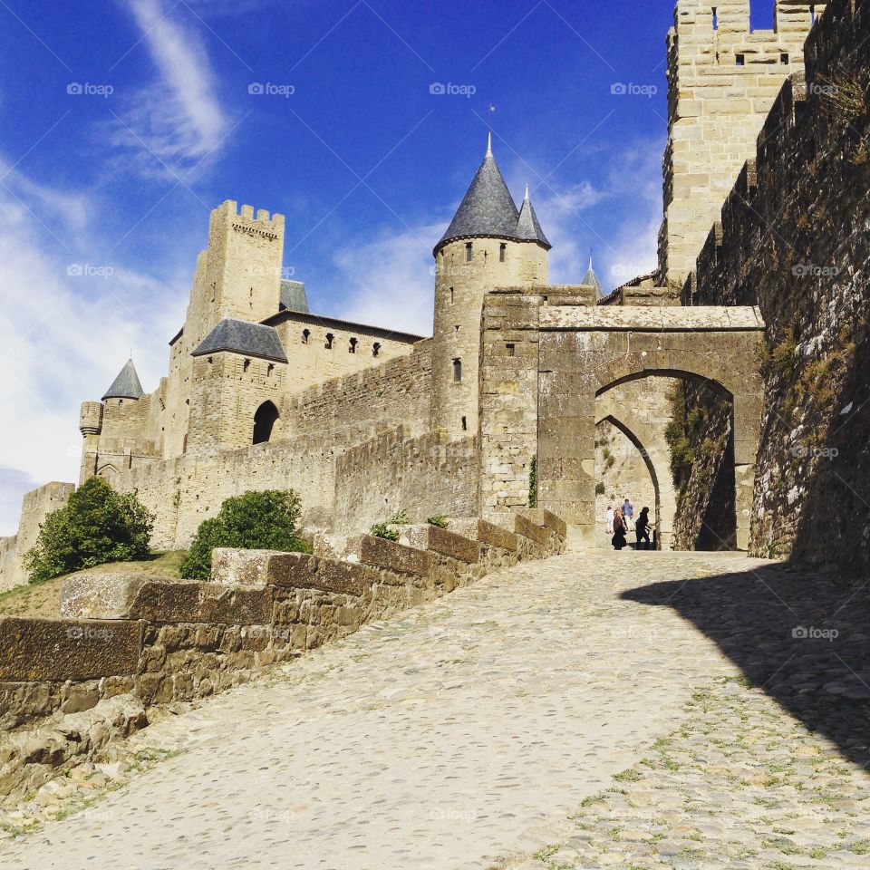 Carcassonne castle France