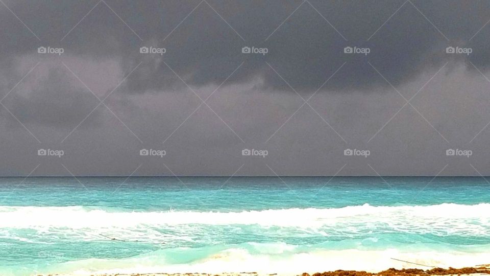 Stormy skies ahead. Cancun - Autumn 2017
