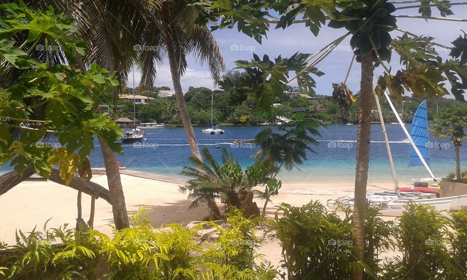 paradise. port vila, Vanuatu