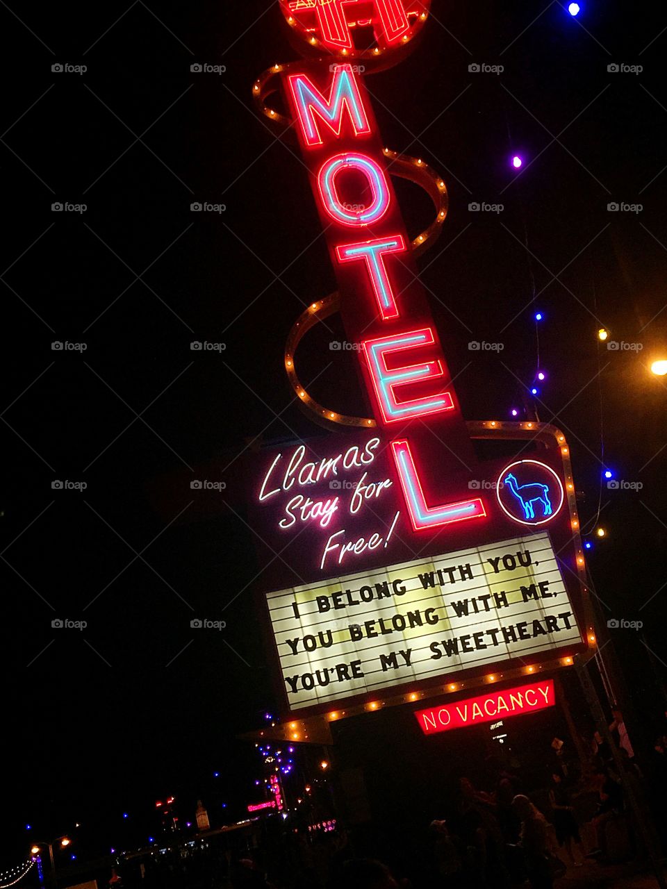 Neon Sign in Downtown Las Vegas