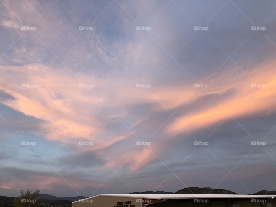 Sunset in Colorado