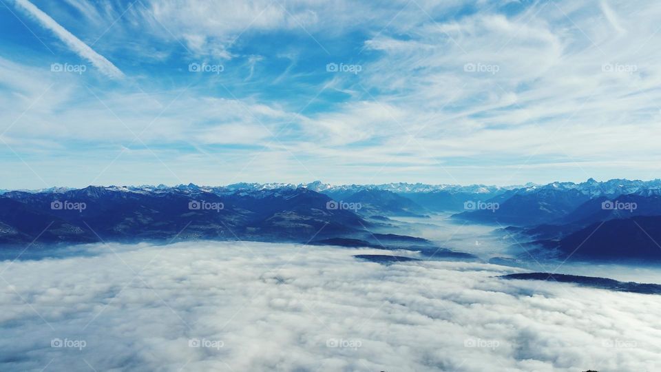 Nebelmeer im Appenzellerland