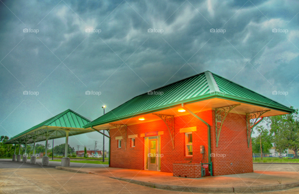 train hdr station railroad by lightanddrawing