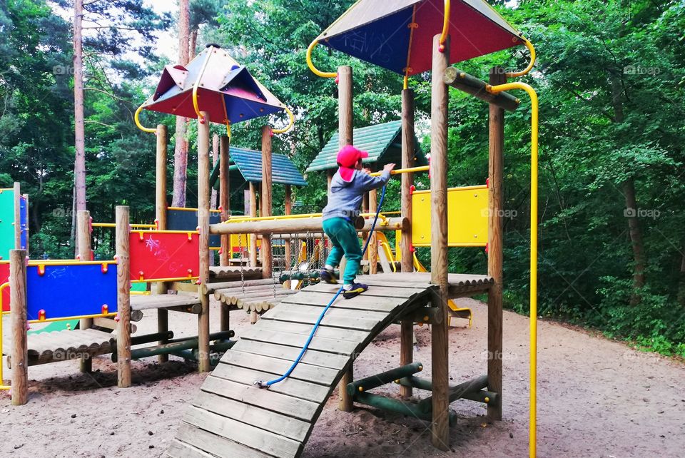 Playground on the Wood