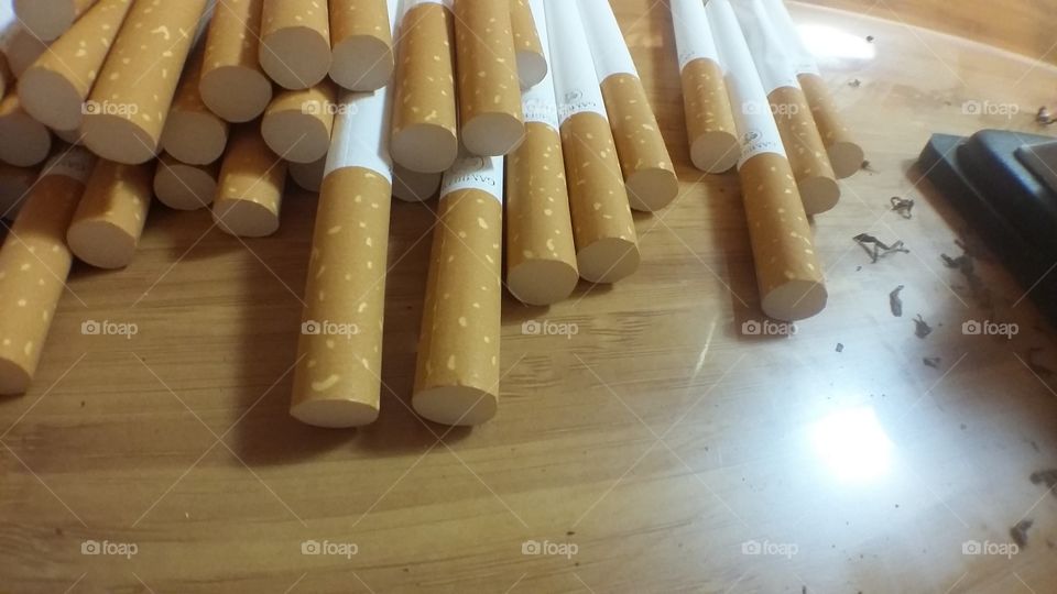 cigarette tubes