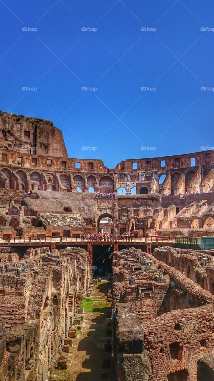 Colosseum inside