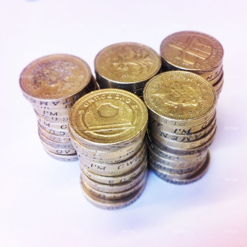Pound coins