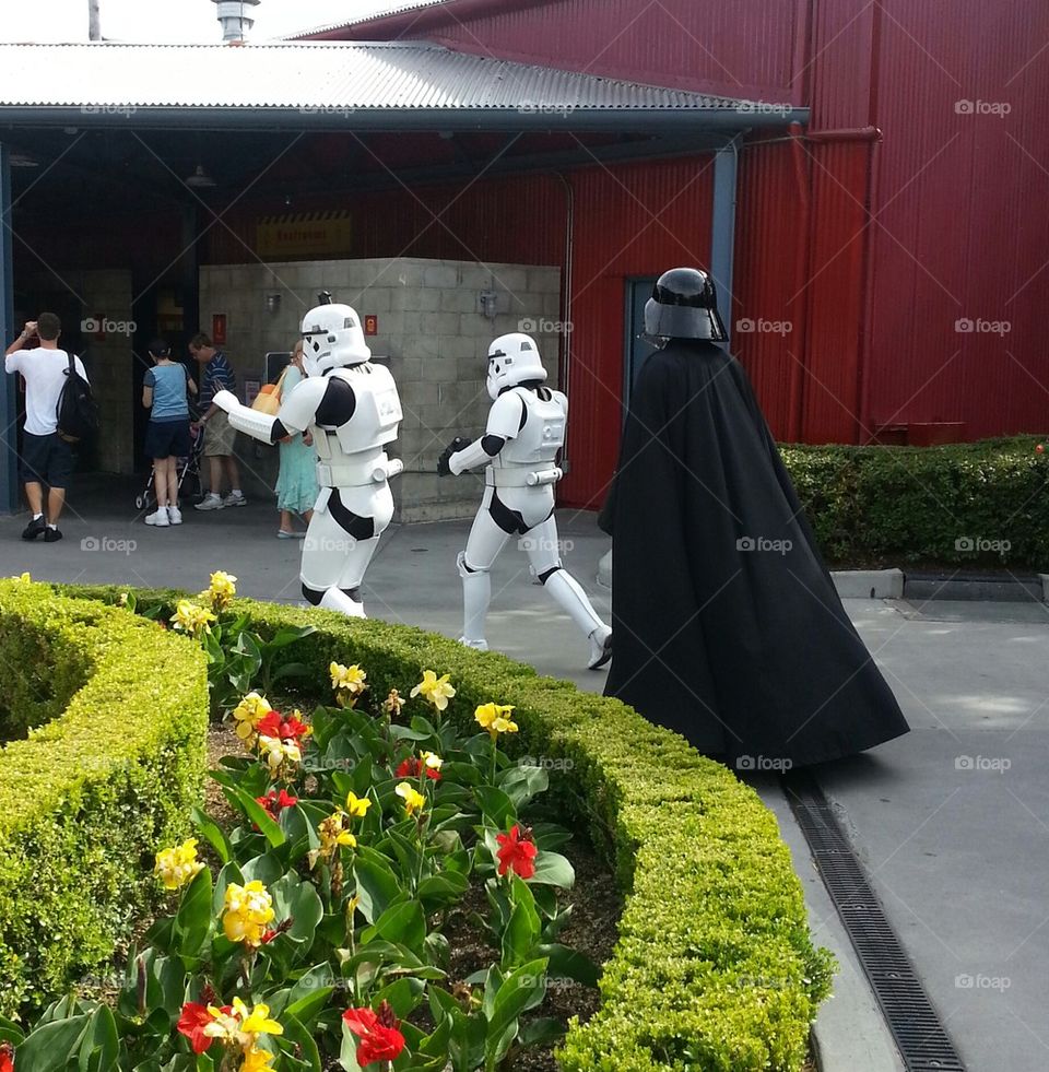 storm trooper escorts