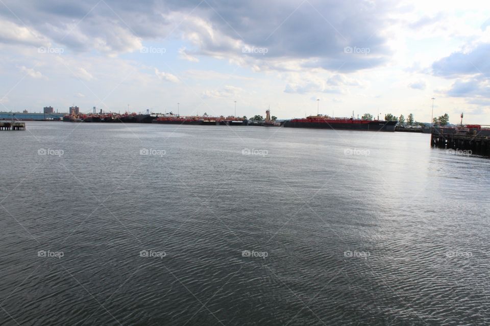 Water, River, Bridge, City, Landscape