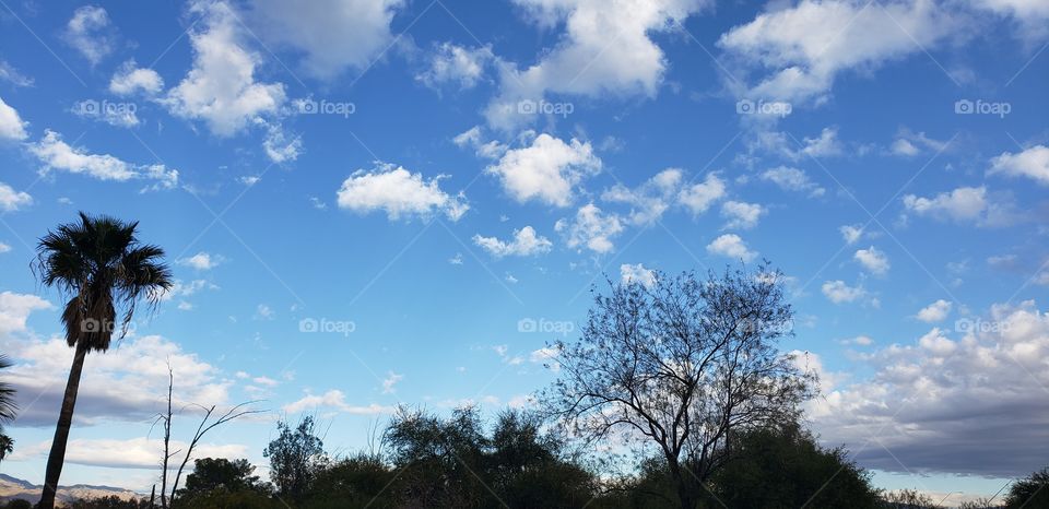 clouds are rolling in