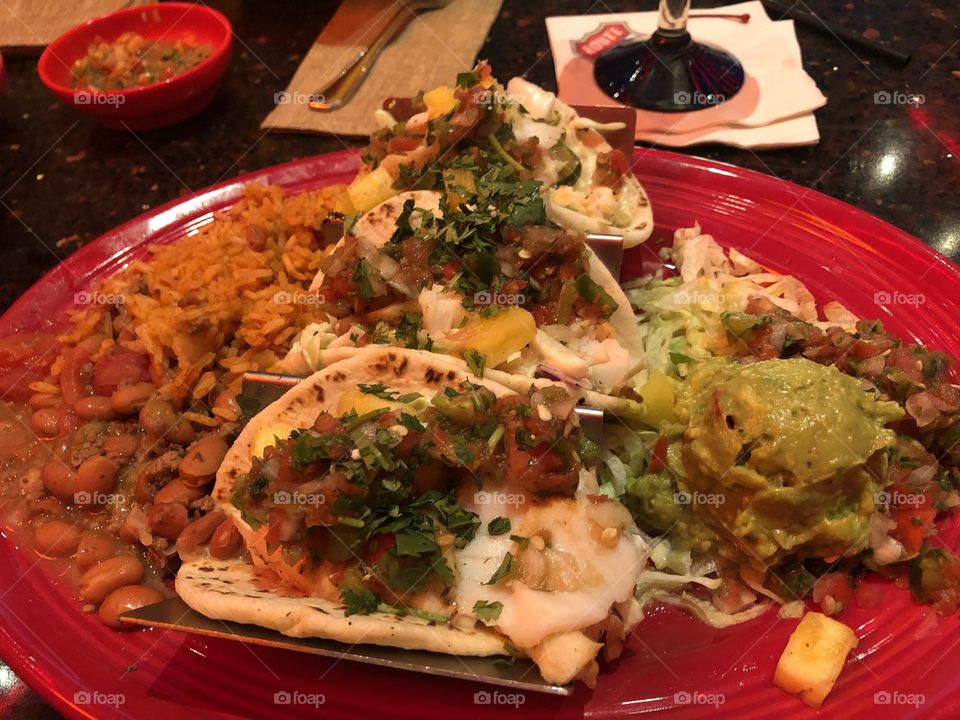 Fish tacos 