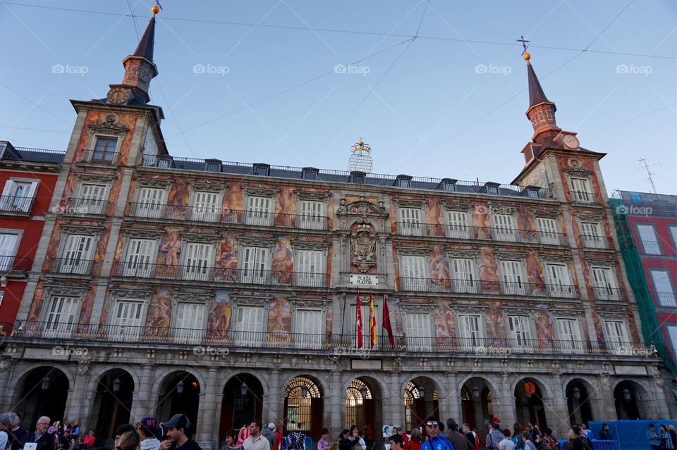 Casa de la Panaderia, Plaza Mayor, Madrid 