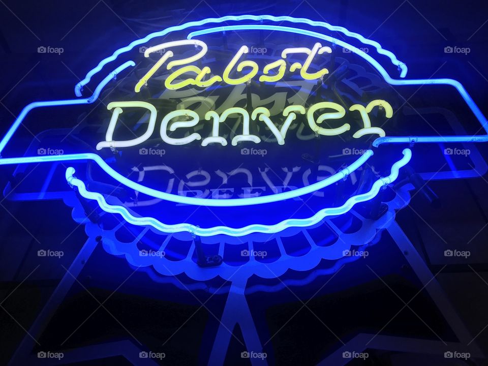 Denver Pabst sign