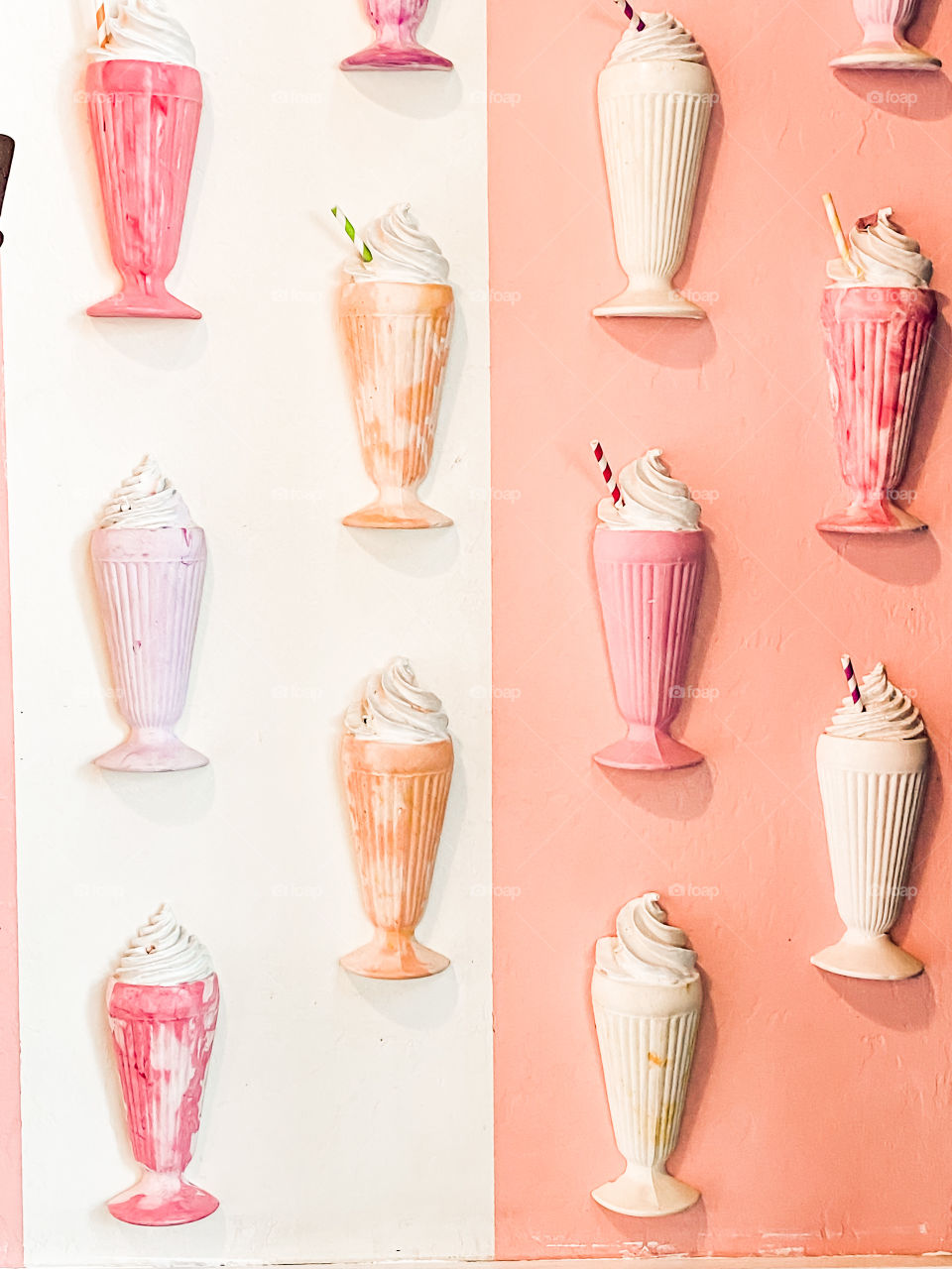 Milkshake on the walls is the is the best kind of wall there is! 