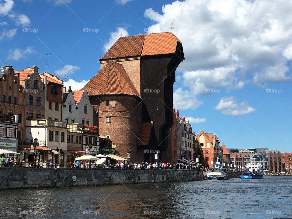 The crane in Gdansk