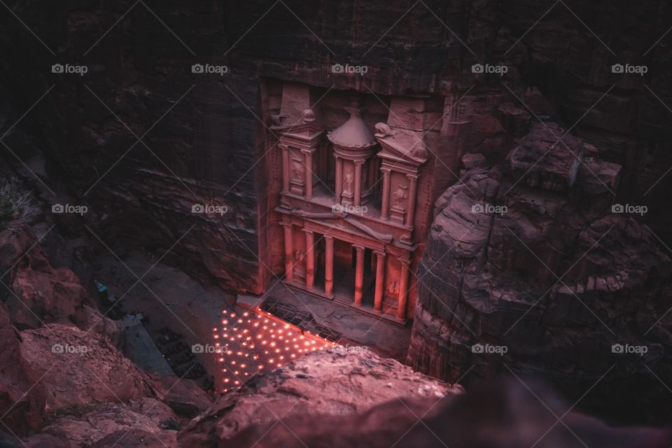 Al-Khazneh - The treasure of Petra - Jordan