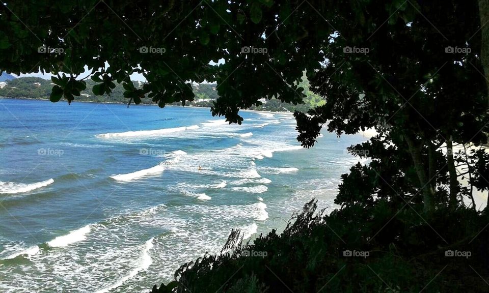 Lindas aguas na Cidade Ubatuba - São Paulo - Brasil.