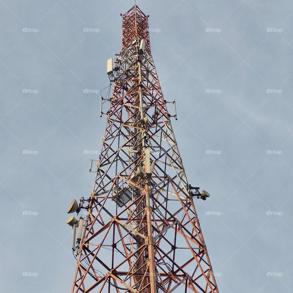 telecommunication towers as infrastructure for wireless communication between network operators and communication devices, such as telephones, cell phones and other devices