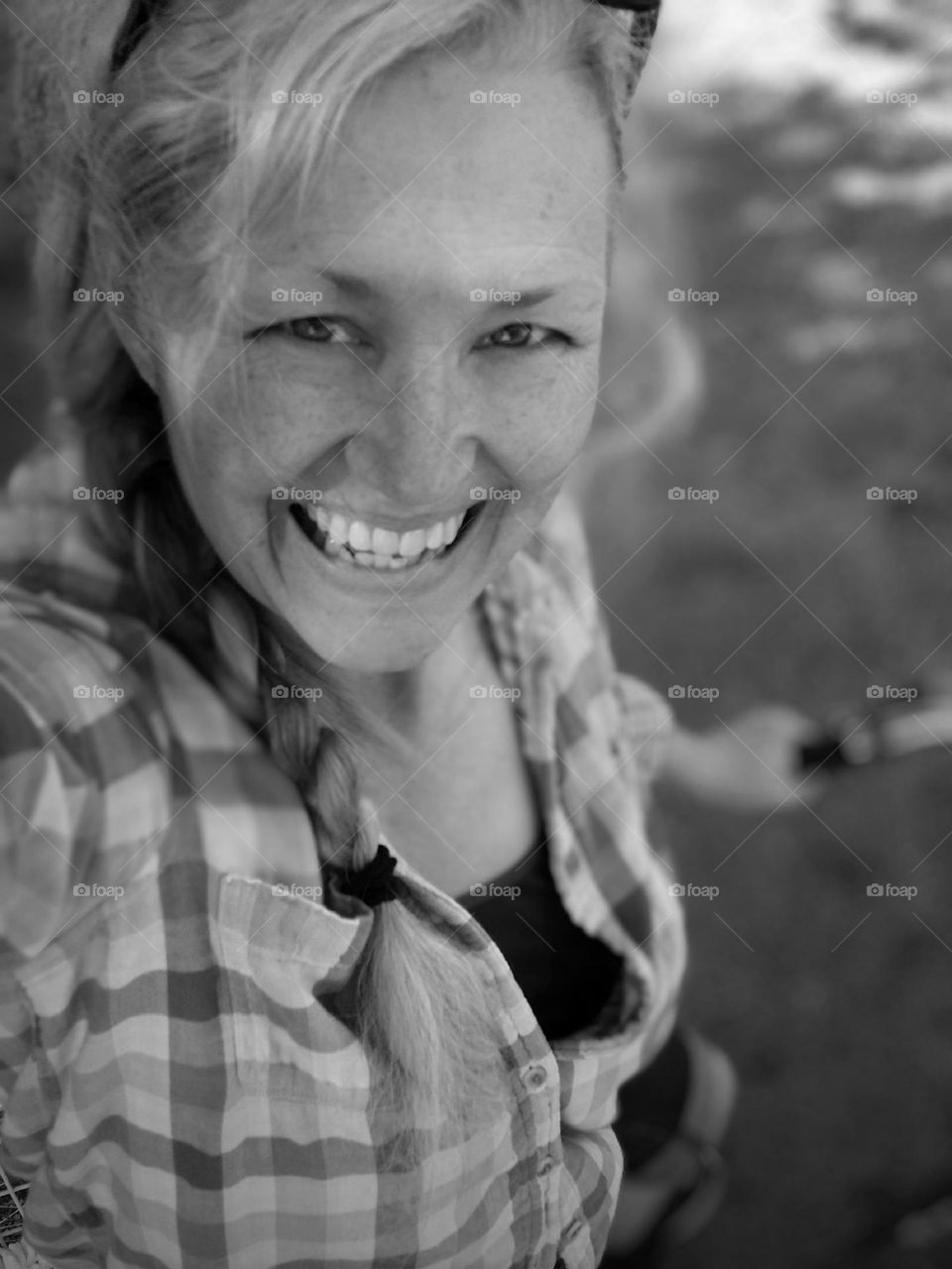 Selfie of Me Riding My Bike & smiling,  something that makes me very happy & I enjoy