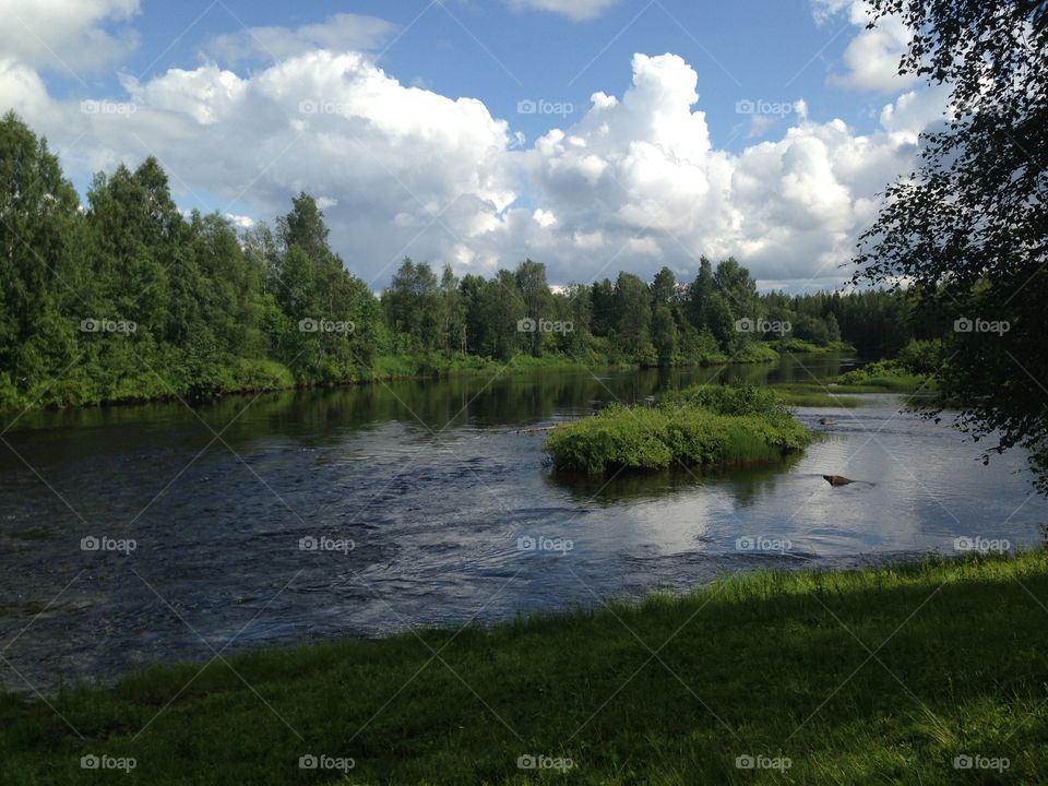 River in Finland