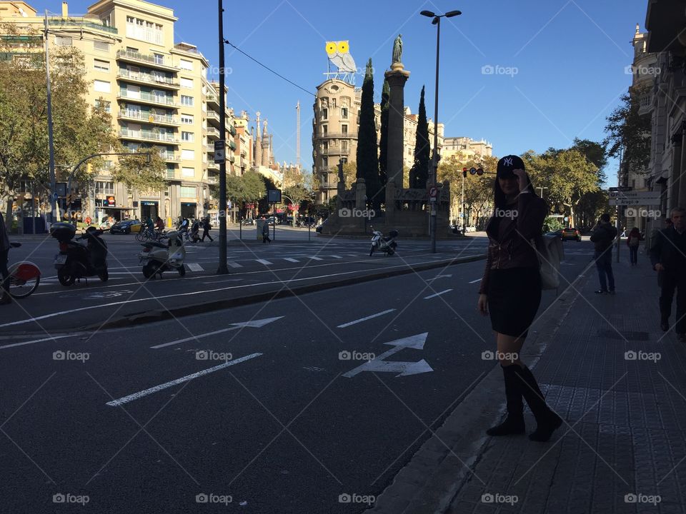 Barcelona street view 