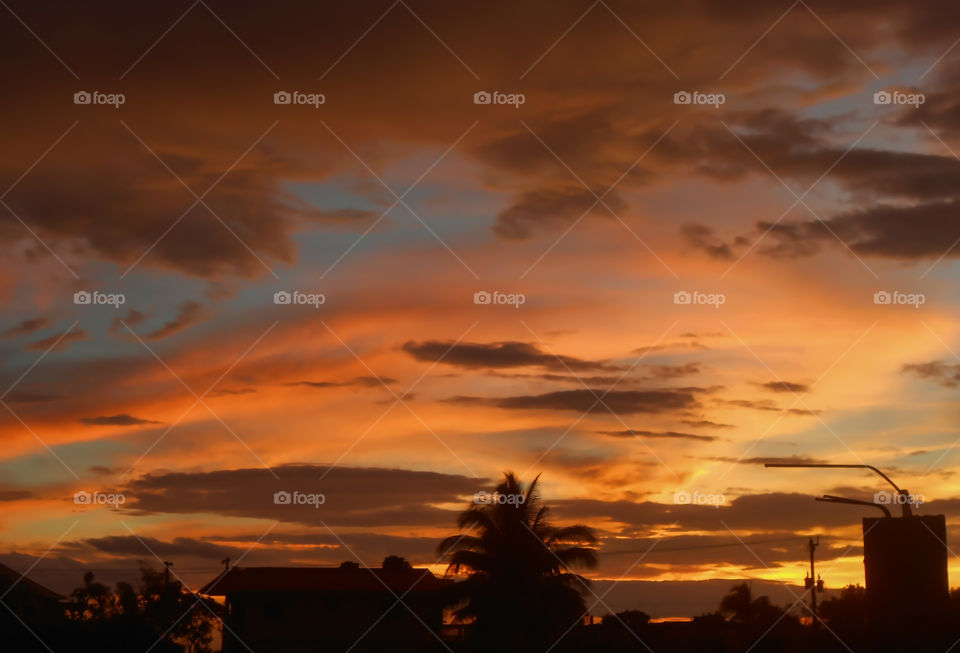 Evening Sky After Rain